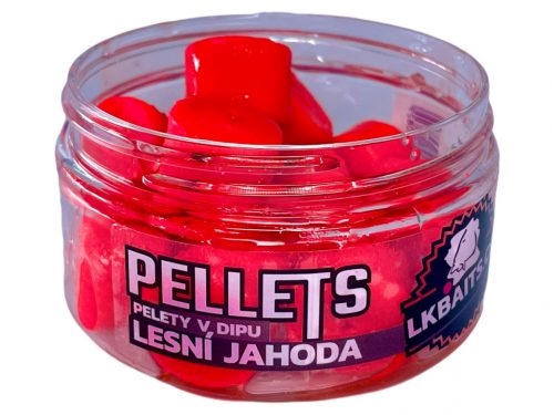 LK Baits Dippelt Pellets Wild Strawberry 17mm, 60g