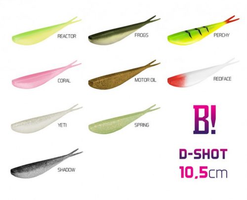 BOMB! Gumihal D-SHOT / 5db 10,5cm/Reactor