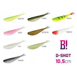 BOMB! Gumihal D-SHOT / 5db 10,5cm/Coral