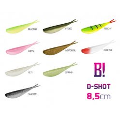 BOMB! Gumihal D-SHOT / 5db 8,5cm/Spring