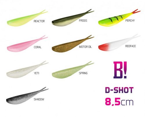 BOMB! Gumihal D-SHOT / 5db 8,5cm/PERCHY