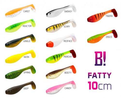 BOMB! Gumihal Fatty / 5db 10cm/PERCHY