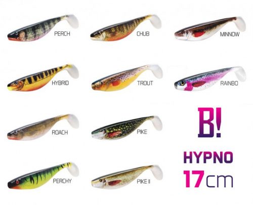 BOMB! Gumihal HYPNO / 2db 17cm/3D RAINBO