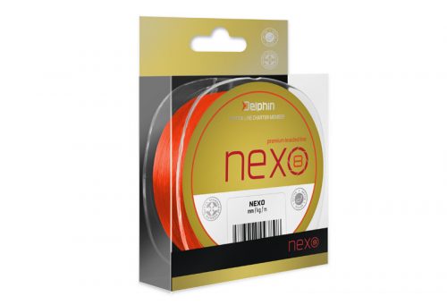 Delphin NEXO 8 / fluo narancsszínű 0,14mm 8,6kg 130m