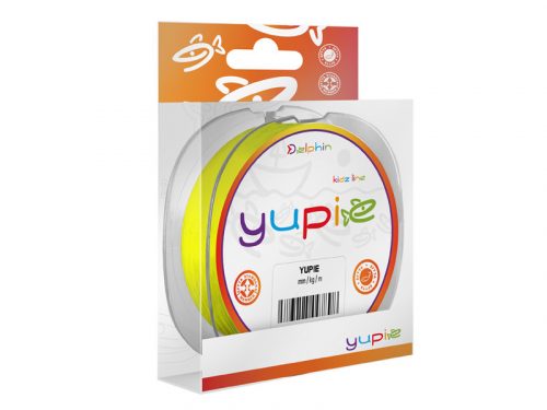 Delphin YUPIE / fluo sárga 0,20mm 3,7kg 300m