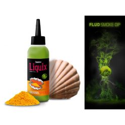 Delphin Fluo dip D SNAX LiquiX /100ml Kagyló-Fűszer