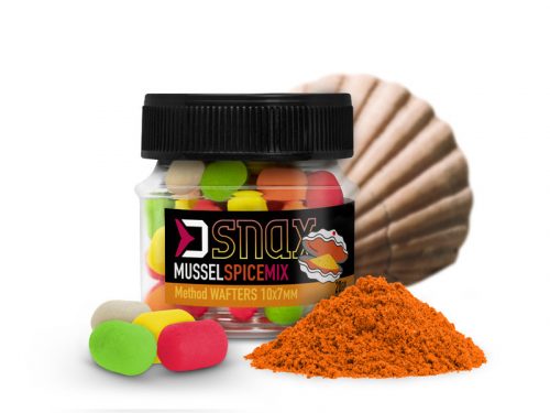 Delphin MIX D SNAX WAFT csali 10x7mm/20g Kagyló-Fűszer