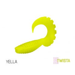 Delphin TWISTA UVs Gumihal / 5db 8cm/YELLA