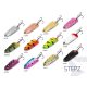 Delphin STEPZ StripSCALE támolygó kanál 10g SunGOLD Hook #2