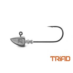 Gallérral ellátott Delphin TRIAD jigfej / 5 db 12g-5/0