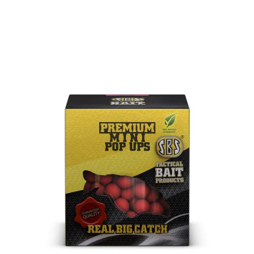 SBS Premium Mini Pop Ups" "8 mm Krill & Halibut