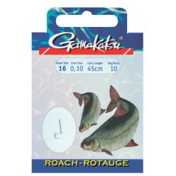 GAMAKATSU Roach előkötött 10/cs. 018 /BKS-1050N/018/