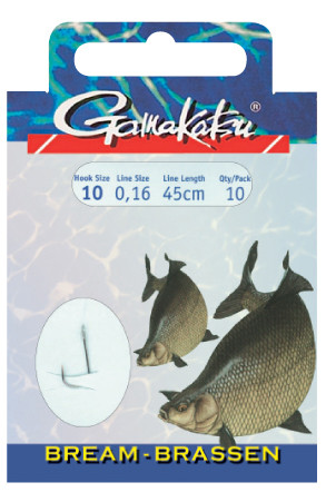 GAMAKATSU Bream előkötött 10/cs (BKS-1310N/010)