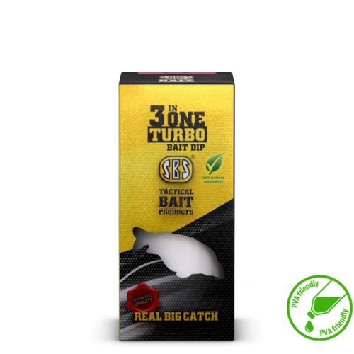 SBS 3 in One Turbo Bait Dip - 80 ml" "Green Crab