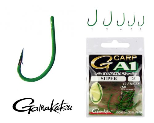 GAMAKATSU A1 Carp Green Super 4 10db/cs