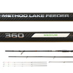 BENZAR METHOD LAKE FEEDER MEDIUM 3+3SEC 80G 3.30M