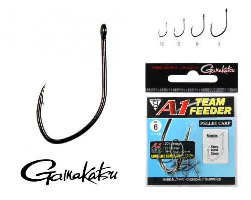 GAMAKATSU A1 Team Feeder Pellet Carp 6-os 10/cs