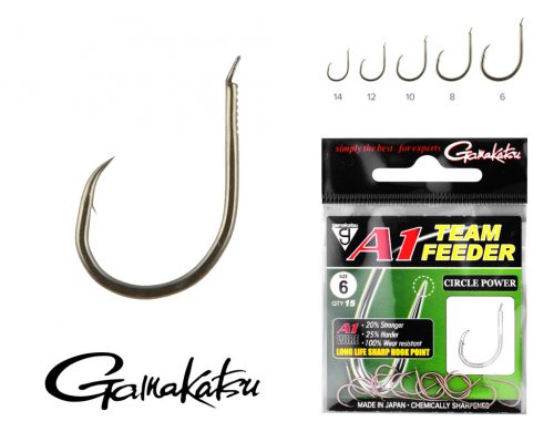 GAMAKATSU A1 Team Feeder Circle Power 6-os  15db/cs