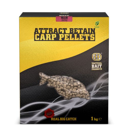 SBS Attract Betain Carp Pellets" "6 mm Strawberry Jam