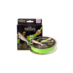 ZSINÓR WIZARD JIG BRAID 0,08MM 4.9 KG 110M LIME GREEN