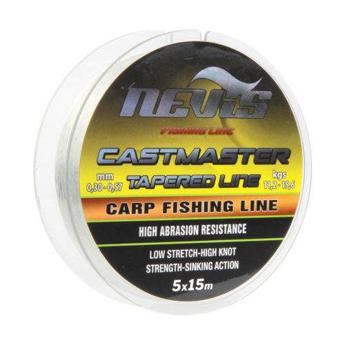 NEVIS Castmaster Tapered Line 5x15m  0.30-0.57mm