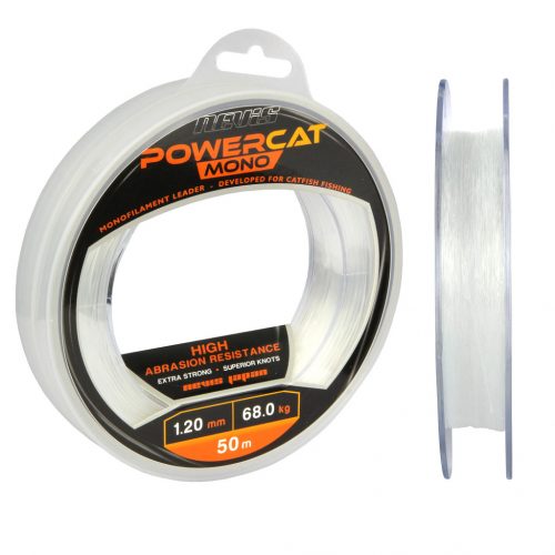 NEVIS Powercat harcsázó előkezsinór mono 50m 1.2mm