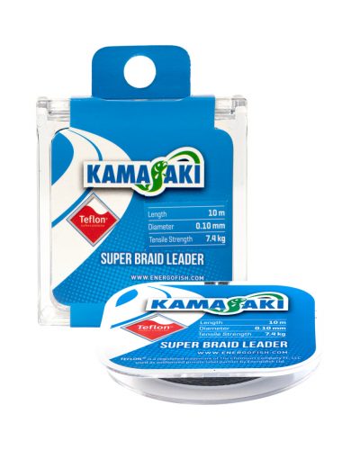 KAMASAKI SUPER BRAID LEADER 10M 0.10MM 7,4KG