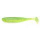 KEITECH EASY SHINER 3" 76MM/ #424 - LIME/CHARTREUSE GUMIHAL 10db/cs