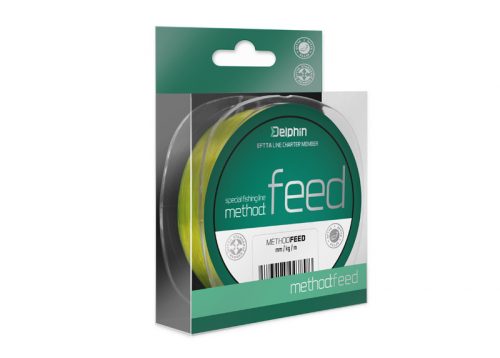 Delphin METHOD FEED sárga 0,16mm 2,4kg 150m