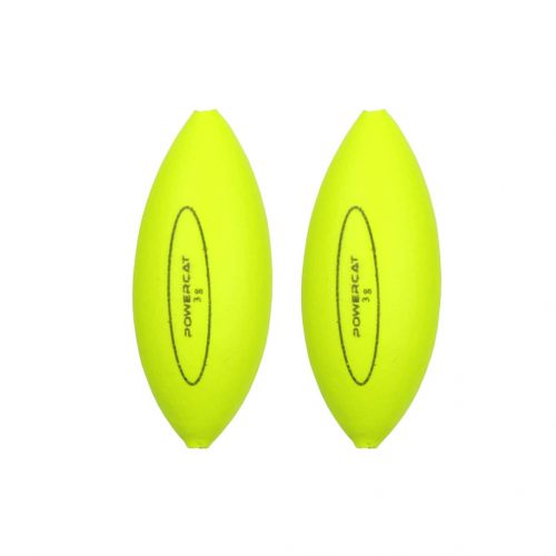 NEVIS Powercat micro U-float 1.5g sárga  2db/cs