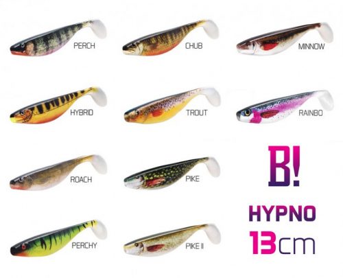 BOMB! Gumihal HYPNO / 2db 13cm/3D TROUT