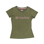 NAVITAS WOMENS TEE GREEN L