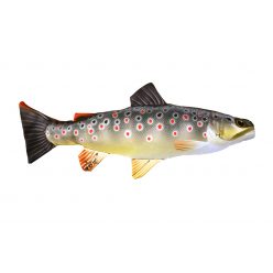 PILLOW THE MINI BROWN TROUT 36 CM