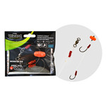 WIZARD MONSTER SURFACE LIVEBAIT DOUBLE MONO RIG 7/0+9/0 ROUND