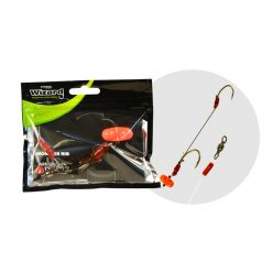   WIZARD MONSTER SURFACE LIVEBAIT DOUBLE MONOBRAID RIG 7/0+9/0 CLASSIC