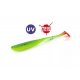 Molix RA Shad 3.8" / #472 - UV Orange Tail