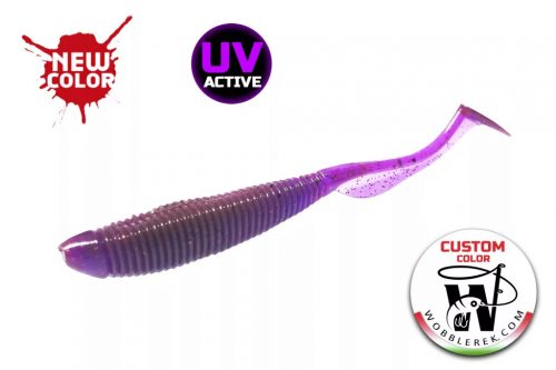 Molix RA Shad 3.0" / #627 - UV Tournament Mystic Purple