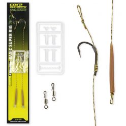 CARP ACADEMY Basic Super Rig 4-es méret 2db/cs