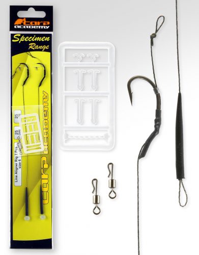 CARP ACADEMY Line Aliger Rig 2db/cs  4-es méret