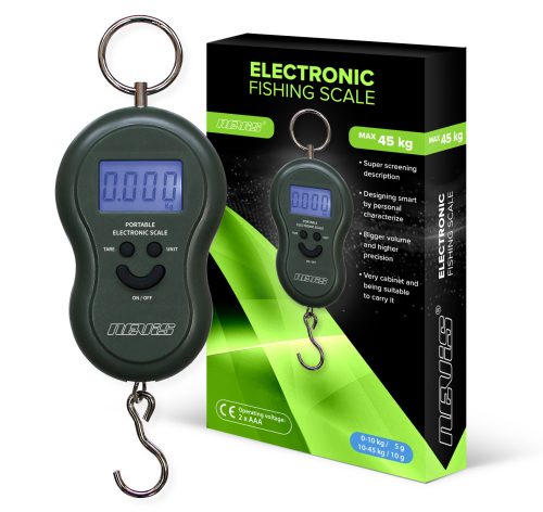 NEVIS Elektromos mérleg 45kg