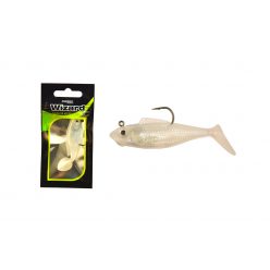 WIZARD SWIMBAIT - BIG PERCH - 2 INCH WHITE