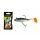 WIZARD SWIMBAIT - PADDLE PERCH - 3 INCH - BLUEMINNOW