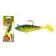 WIZARD SWIMBAIT - PADDLE LONG - 3 INCH – GREEN-REDTIGER