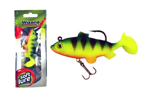 WIZARD SWIMBAIT PERCH 3 INCH  FIRETIGER