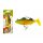 WIZARD SWIMBAIT PERCH 3 INCH YELLOWHOLO