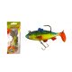 WIZARD SWIMBAIT PERCH 3 INCH  FIRETIGER HOLO