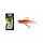 WIZARD SWIMBAIT PADDLE SHAD 2 INCH WHITERED