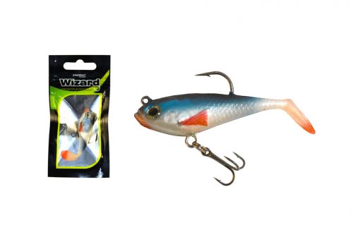 WIZARD SWIMBAIT PADDLE SHAD 2 INCH BLUEGHOST