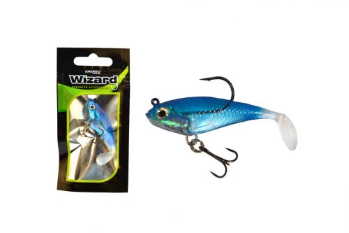 WIZARD SWIMBAIT PADDLE SHAD 2 INCH BLUE