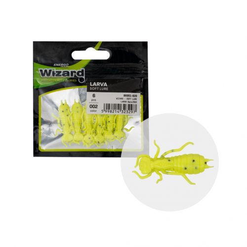 WIZARD LARVA COL. 002 6PCS/BAG